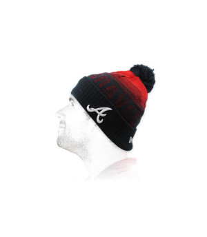 bonnet Atlanta pompon Bonnet MLB Sport Knit Atlanta